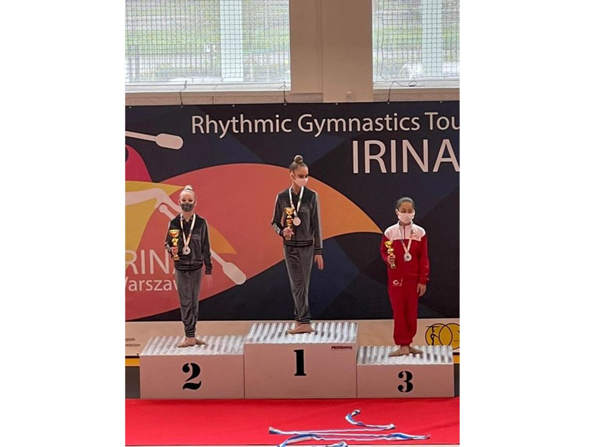 Bədii gimnastlarımız daha 3 medal qazandı (FOTO)
