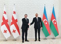 Prezident İlham Əliyev Gürcüstanın Baş nazirini qəbul edib (FOTO/VİDEO) (YENİLƏNİB)
