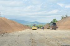 Zəfər yolu bu ilin sentyabrında istifadəyə veriləcək (FOTO/VİDEO)