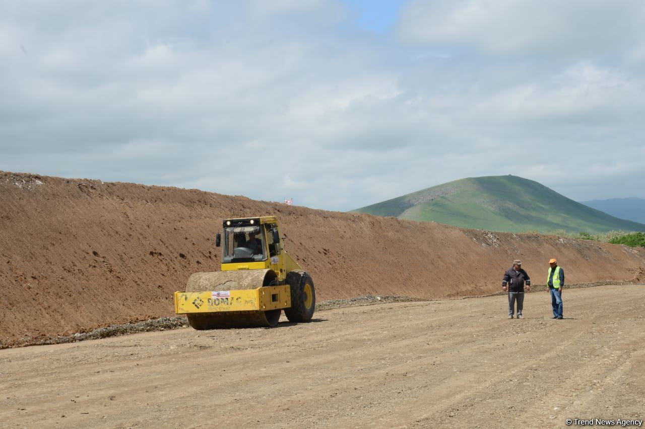 Zəfər yolu bu ilin sentyabrında istifadəyə veriləcək (FOTO/VİDEO)