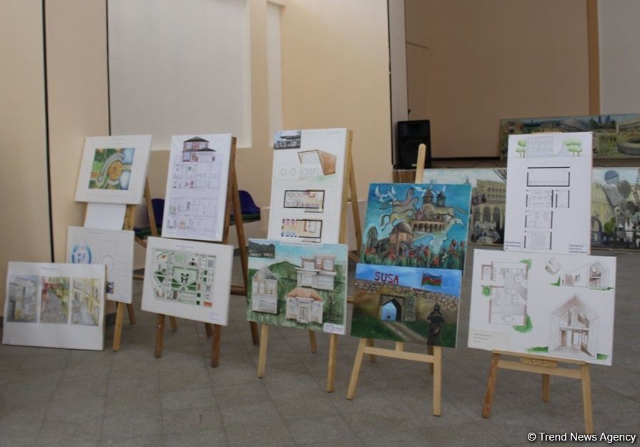 Odlar Yurdu Universitetində “Mən Qarabağam" layihəsi çərçivəsinə sərgi keçirilib (FOTO)