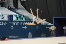 Milli Gimnastika Arenasında bədii gimnastika üzrə Dünya Kubokunun birinci günü başlayıb (FOTO) (ƏLAVƏ OLUNUB)
