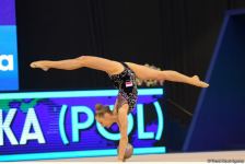Milli Gimnastika Arenasında bədii gimnastika üzrə Dünya Kubokunun birinci günü başlayıb (FOTO) (ƏLAVƏ OLUNUB)