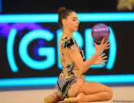 Milli Gimnastika Arenasında bədii gimnastika üzrə Dünya Kubokunun birinci günü başlayıb (FOTO) (ƏLAVƏ OLUNUB)