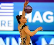 Milli Gimnastika Arenasında bədii gimnastika üzrə Dünya Kubokunun birinci günü başlayıb (FOTO) (ƏLAVƏ OLUNUB)
