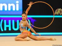 Milli Gimnastika Arenasında bədii gimnastika üzrə Dünya Kubokunun birinci günü başlayıb (FOTO) (ƏLAVƏ OLUNUB)