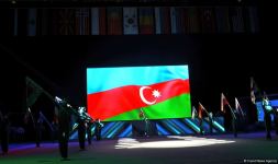Bakıda bədii gimnastika üzrə Dünya Kubokunun açılış mərasimi keçirilib (FOTO)