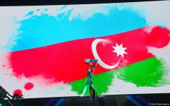 Bakıda bədii gimnastika üzrə Dünya Kubokunun açılış mərasimi keçirilib (FOTO)