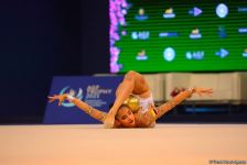 Bədii gimnastika üzrə Dünya Kubokunun birinci günündə maraqlı anlar (FOTO)