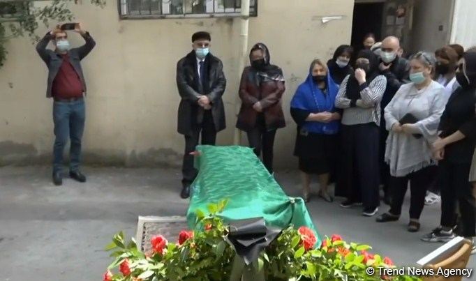 Xalq artisti Arif Quliyevlə vida mərasimi keçirilir (FOTO/VİDEO)