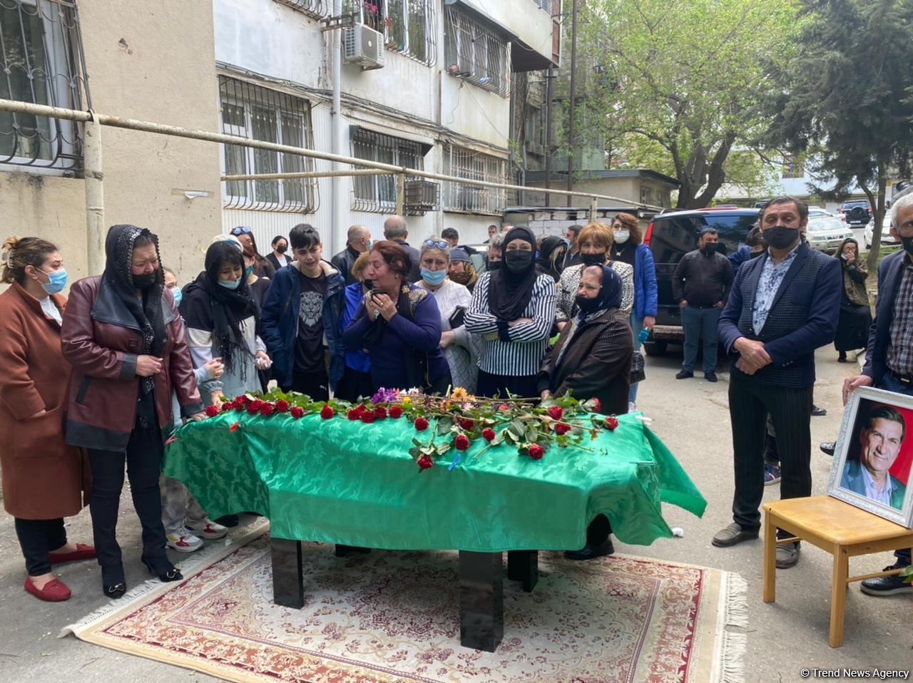 Xalq artisti Arif Quliyevlə vida mərasimi keçirilir (FOTO/VİDEO)