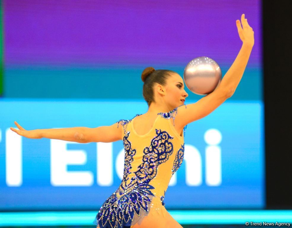 Milli Gimnastika Arenasında bədii gimnastika üzrə Dünya Kubokunun birinci günü başlayıb (FOTO) (ƏLAVƏ OLUNUB)