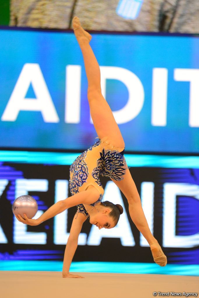 Milli Gimnastika Arenasında bədii gimnastika üzrə Dünya Kubokunun birinci günü başlayıb (FOTO) (ƏLAVƏ OLUNUB)