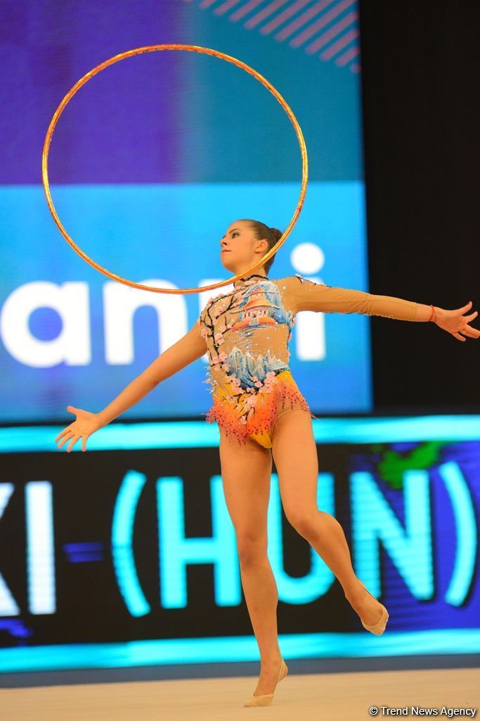 Milli Gimnastika Arenasında bədii gimnastika üzrə Dünya Kubokunun birinci günü başlayıb (FOTO) (ƏLAVƏ OLUNUB)