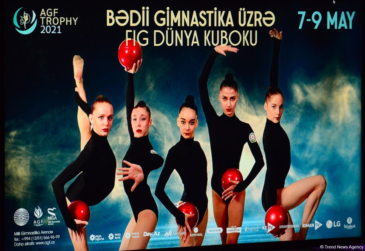 Bakıda bədii gimnastika üzrə Dünya Kubokunun açılış mərasimi keçirilib (FOTO)