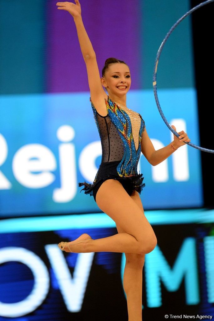Bədii gimnastika üzrə Dünya Kubokunun birinci günündə maraqlı anlar (FOTO)