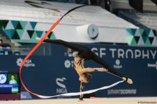 Milli Gimnastika Arenasında bədii gimnastika üzrə Dünya Kubokunun ikinci günü başlayıb (FOTO)