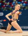 Milli Gimnastika Arenasında bədii gimnastika üzrə Dünya Kuboku davam edir (FOTO)