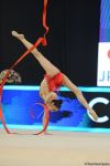Bədii gimnastika üzrə Dünya Kubokunun ikinci günündə maraqlı anlar (FOTO)