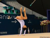 Bədii gimnastika üzrə Dünya Kubokunun ikinci günündə maraqlı anlar (FOTO)