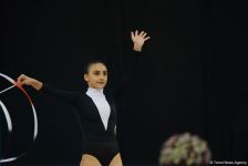 Bədii gimnastika üzrə Dünya Kubokunun ikinci günündə maraqlı anlar (FOTO)