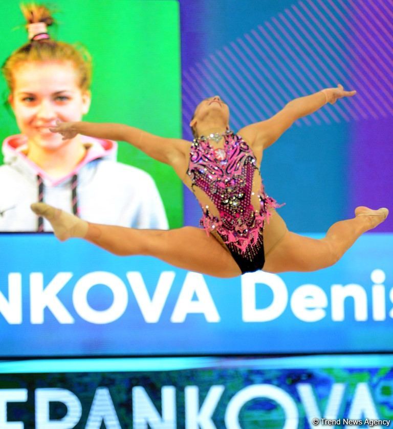 Milli Gimnastika Arenasında bədii gimnastika üzrə Dünya Kuboku davam edir (FOTO)