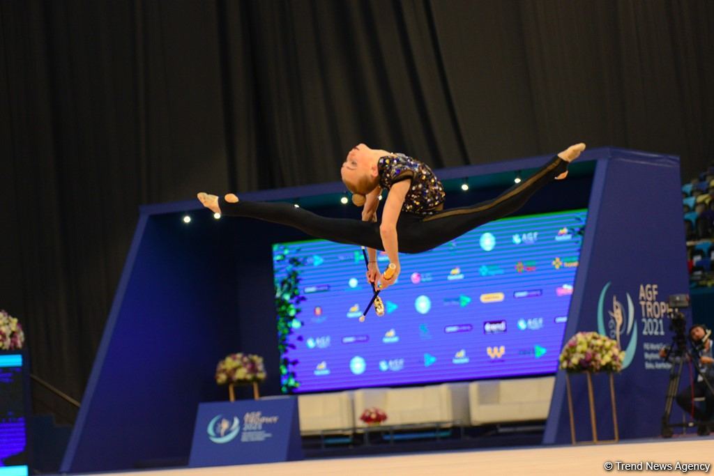Milli Gimnastika Arenasında bədii gimnastika üzrə Dünya Kuboku davam edir (FOTO)