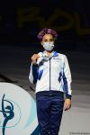 Milli Gimnastika Arenasında bədii gimnastika üzrə Dünya Kubokunda mükafatlandırma mərasimi keçirilib (FOTO)