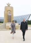 Prezident İlham Əliyev və birinci xanım Mehriban Əliyeva Həzi Aslanovun məzarını ziyarət ediblər (FOTO/VİDEO)