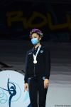 Milli Gimnastika Arenasında bədii gimnastika üzrə Dünya Kubokunun qalibləri mükafatlandırılıb (FOTO)