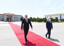 Prezident İlham Əliyevin Naxçıvan Muxtar Respublikasına səfəri başa çatıb (FOTO)