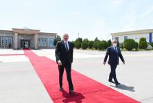 Prezident İlham Əliyevin Naxçıvan Muxtar Respublikasına səfəri başa çatıb (FOTO)