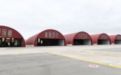 Prezident İlham Əliyev Əlahiddə Ümumqoşun Ordunun hərbi aerodromunun açılışında iştirak edib (FOTO) (YENİLƏNİB)