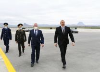 Prezident İlham Əliyev Əlahiddə Ümumqoşun Ordunun hərbi aerodromunun açılışında iştirak edib (FOTO) (YENİLƏNİB)