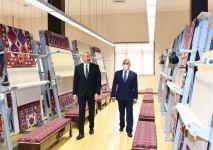 Prezident İlham Əliyev “Azərxalça” ASC-nin Naxçıvan filialının açılışında iştirak edib (FOTO)
