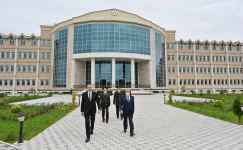 Prezident İlham Əliyev Naxçıvan Qarnizonu Mərkəzi Hospitalının açılışında iştirak edib (FOTO) (YENİLƏNİB)