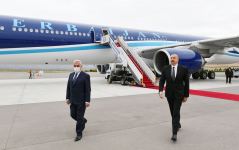 Prezident İlham Əliyev Naxçıvan Muxtar Respublikasına səfər edib (FOTO)