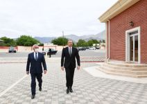 Prezident İlham Əliyev Ordubad dəmir yolu stansiyasında görülən işlərlə tanış olub (FOTO) (YENİLƏNİB)