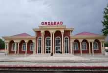 Prezident İlham Əliyev Ordubad dəmir yolu stansiyasında görülən işlərlə tanış olub (FOTO) (YENİLƏNİB)