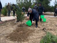 Ağdamda Ulu öndərin doğum günü münasibətilə ağacəkmə kampaniyası keçirilib (FOTO)