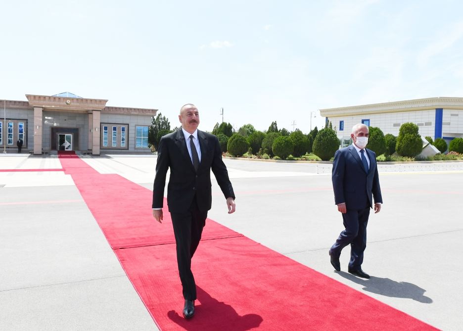 Prezident İlham Əliyevin Naxçıvan Muxtar Respublikasına səfəri başa çatıb (FOTO)
