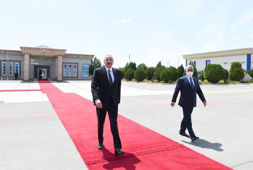 Prezident İlham Əliyevin Naxçıvan Muxtar Respublikasına səfəri başa çatıb (FOTO)