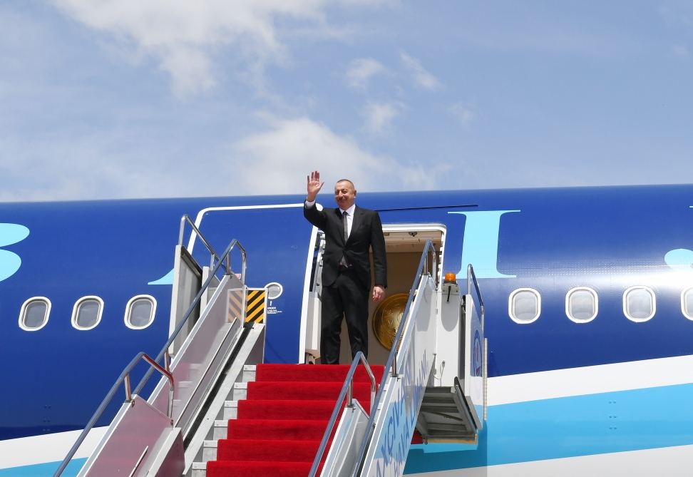 Prezident İlham Əliyevin Naxçıvan Muxtar Respublikasına səfəri başa çatıb (FOTO)