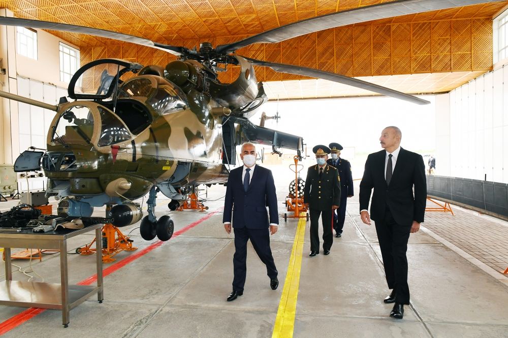Prezident İlham Əliyev Əlahiddə Ümumqoşun Ordunun hərbi aerodromunun açılışında iştirak edib (FOTO) (YENİLƏNİB)