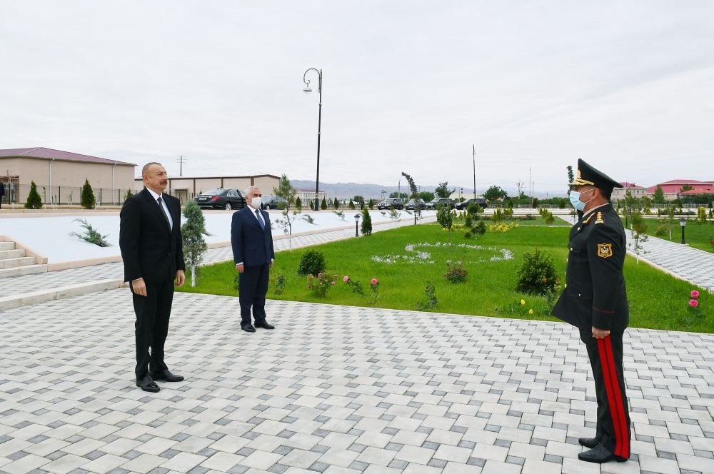 Prezident İlham Əliyev Naxçıvan Qarnizonu Mərkəzi Hospitalının açılışında iştirak edib (FOTO) (YENİLƏNİB)