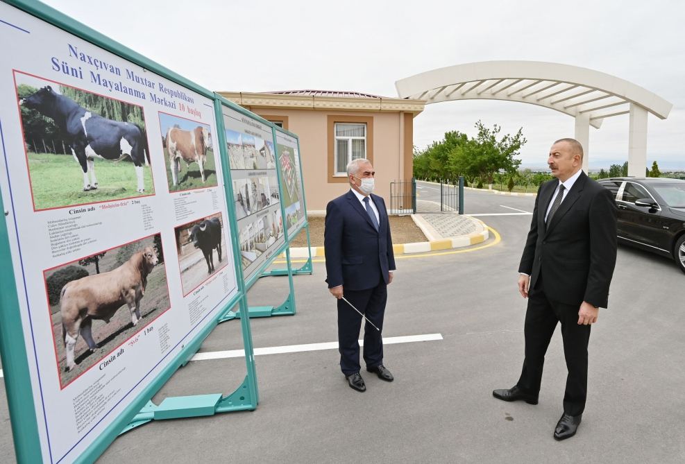 Prezident İlham Əliyev Naxçıvanda Süni Mayalanma Mərkəzinin açılışında iştirak edib (FOTO) (YENİLƏNİB)