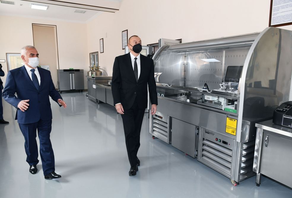 Prezident İlham Əliyev Naxçıvanda Süni Mayalanma Mərkəzinin açılışında iştirak edib (FOTO) (YENİLƏNİB)