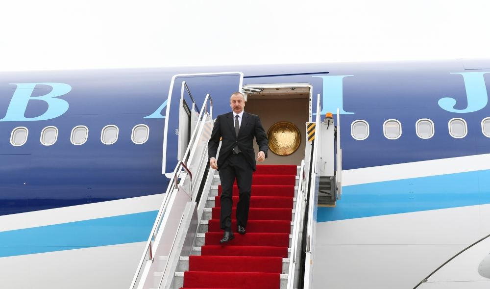 Prezident İlham Əliyev Naxçıvan Muxtar Respublikasına səfər edib (FOTO)