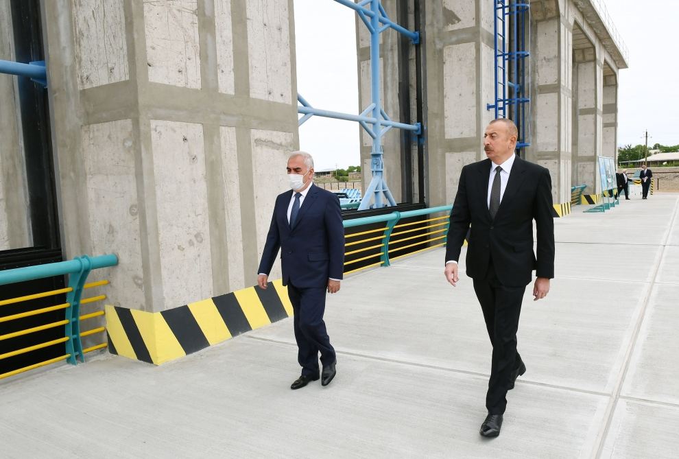 Prezident İlham Əliyev Ordubad Su Elektrik Stansiyasının tikintisi ilə tanış olub (FOTO) (YENİLƏNİB)