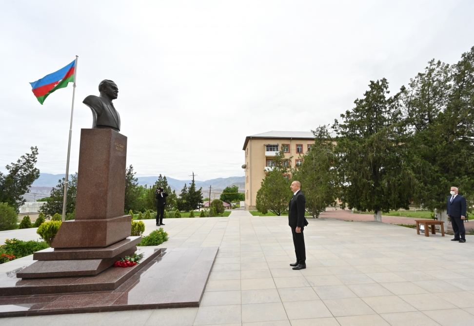 Prezident İlham Əliyev Ordubadın su və kanalizasiya sistemlərinin yenidən qurulması layihəsinin açılışında iştirak edib (FOTO) (YENİLƏNİB-2)